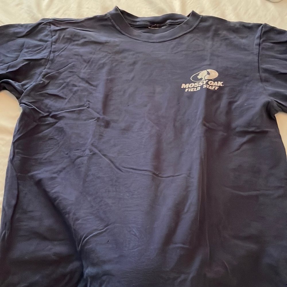 Dark blue shirt